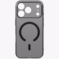 Uniq Airsuit įkrovimo dėklas telefonui iPhone 17 Pro Magclick - juodas