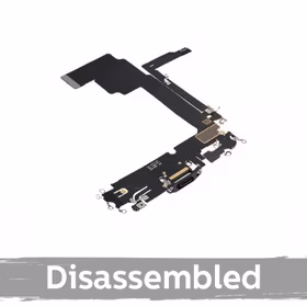 Įkrovimo jungtis suderinamas su iPhone 15 Pro Max su Flex / Baltas Titanium / (100% original / Used)