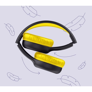 Беспроводные детские Bluetooth-наушники Trust Nouna с ограничением громкости 85 дБ, чёрные