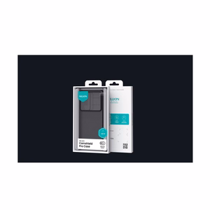 Nillkin CamShield Pro dėklas Samsung Galaxy S26 skaidrus juodas