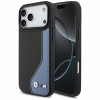BMW M Carbon Logo Magnetinis dėklas telefonui iPhone 17 Pro Max - mėlynas