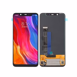 Ekranas LCD Xiaomi Mi 8 (juodas) ORG