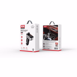 XO FM-передатчик BCC10 Bluetooth MP3 автомобильное зарядное устройство 3,1A черный