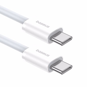 Baseus Superior Series 2 Greitas įkrovimas Duomenų kabelis Type-C į Type-C 30W 1m Baltas