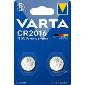 VARTA ličio baterija CR2016 3V 2 vnt.