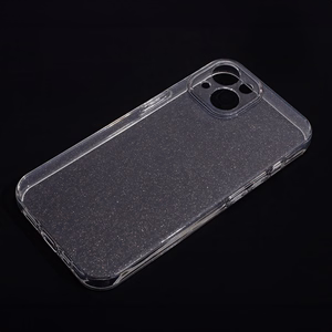 TFO Shine 2 mm glitter case for Apple iPhone 17 Pro Max and iPhone 18 Pro Max, transparent