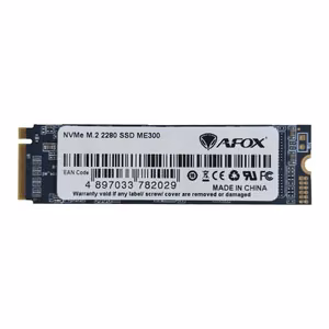 AFOX ME300 SSD-накопитель, M.2, PCI-EX4, 512 GB, QLC, 3.2 GB/s, NVMe