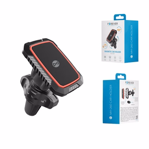 "Forever" automobilio laikiklis oro ventiliacijos angai MH-260 magnetinis juodas