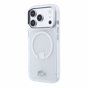 Dėklas Lacoste IML Frosted Petit Pique Metal Logo MagSafe Apple iPhone 18 Pro