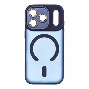 VARIETE MAG COVER magnetinis dėklas telefonui, suderinamas su MagSafe, skirtas IPHONE 17 PRO, tamsiai mėlynas