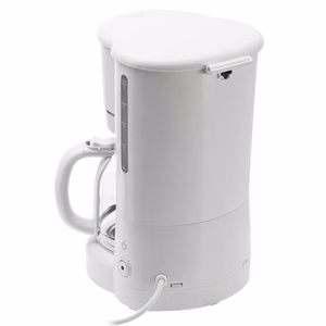 Adler AD 4383w Filtrinė kavavirė maltai kavai 1,5 l balta