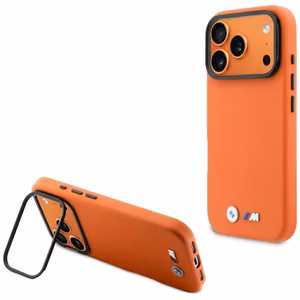 BMW M Metal Logo MagSafe чехол iPhone 17 Pro Max - оранжевый