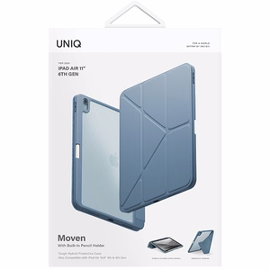 Uniq Moven planšetės dėklas iPad Air 11\" (2024) - mėlynas