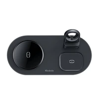 Belaidis įkroviklis Mcdodo CH-7061 3 in 1 15W (mobilusis telefonas/TWS/Apple laikrodis) (juodas)