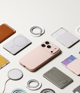 Ringke MagSafe silikoninis dėklas, skirtas iPhone 18 Pro – rožinis