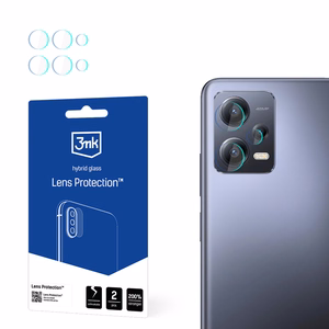 Objektyvo stiklas Xiaomi Redmi Note 12 Pro 7H - 3mk Lens Protection serijos objektyvo stiklas