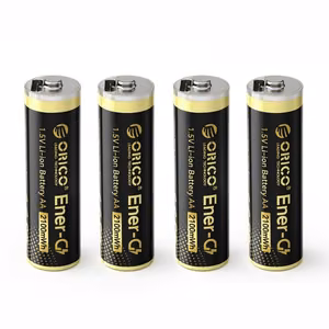 Rechargeable Orico Ener-G EG5C (AA) batteries (4x2100mAh)