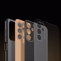 Dux Ducis Yolo elegantiškas dėklas telefonui iš ekologiškos odos Samsung Galaxy A13 5G juodas