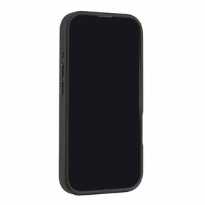 Audi Sintetinės odos Magnetinis iPhone 16 Pro 6.3" juodas/juodas kietas dėklas AU-TPUPCMIP16P-GT/D3-BK