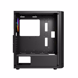 Gembird CCC-FC-400X Fornax 400X Gaming ARGB juodas kompiuterio korpusas