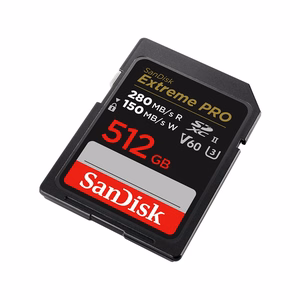 SanDisk SDSDXEP-512G-GN4IN atminties kortelė 512 GB SDXC UHS-II Class 10