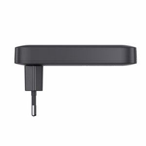 Acefast A100 65W GaN 2 USB-C + USB-A itin plonas įkroviklis - juodas
