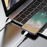 Dudao USB / Lightning 3A 1m baltas kabelis (L2L 1m baltas)