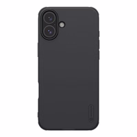 Nillkin Super Frosted Shield Pro dėklas telefonui iPhone 16 Plus - juodas