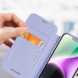 Dėklas Dux Ducis Skin X Pro skirtas iPhone 14 violetinis