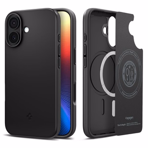 Spigen Thin Fit Magnetinis dėklas telefonui iPhone 17 - juodas