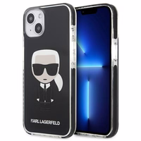 Karl Lagerfeld Iconik Karl dėklas iPhone 13 mini - juodas