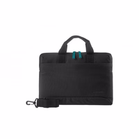 Tucano Smilza Super Slim Bag - Bag Bag MacBook Pro 14” / Air 15” / Pro 13" /Air / Notebook 14” / 13” (juodas)