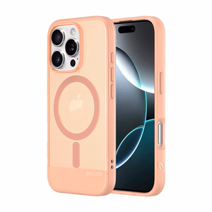 Incase Slim Case dėklas su MagSafe, skirtas iPhone 16 Pro, „Blush Pink“ spalvos