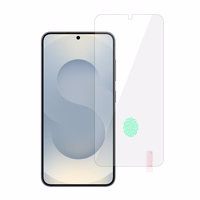 Apsauginis stiklas oranžinis SAMSUNG GALAXY S25 (su pirštų atspaudų atrakinimu)