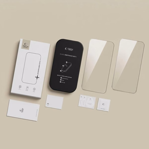 Tech-Protect OneTouch Set+ grūdinto stiklo apsauga, skirta iPhone 18 Pro / 17 Pro, 2 vnt.