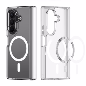 Su MagSafe suderinamas DUX DUCIS CLIN MAG dėklas SAMSUNG Z Fold 8, skaidrus