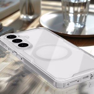 Nillkin Nature TPU Pro MagSafe suderinamas dėklas skirta Samsung Galaxy S26 Plus baltas