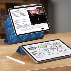 ESR Rebound magnetinis dėklas iPad Pro 12.9” 2020 / 2021 / 2022 / iPad Air 13” 2024 / 2025 - mėlynas