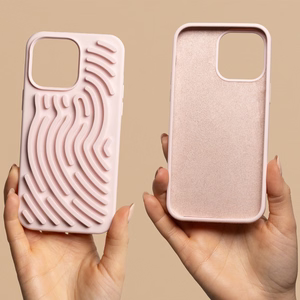 DIY Snake dėklas skirtas iPhone 14 6,1" rožinis