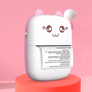 HURC9 Bluetooth Mini Kitty terminis spausdintuvas su programėle - rožinė