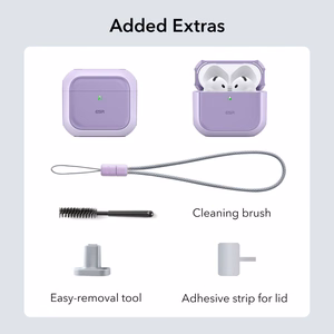ESR Orbit Halolock Magnetinis dėklas Apple AirPods 4 - violetinis
