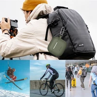 Tech-Protect silikoninis dėklas su kabliuku AirPods 4 - pilkas