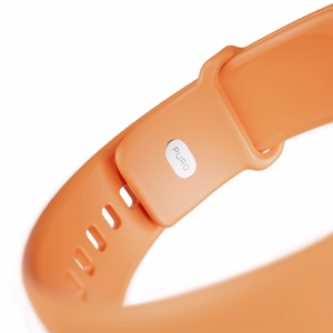 Puro Icon silikoninis dirželis Apple Watch 44 / 45 / 46 / 49 mm – oranžinis