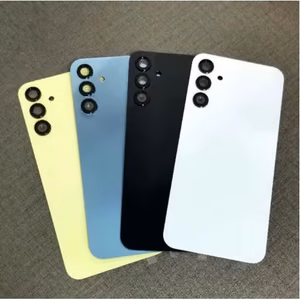 Galinis dangtelis suderinamas su Samsung A156 A15 5G / Personality Yellow / (su kameros lęšiu) OEM