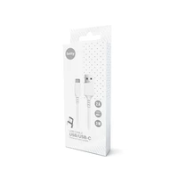 Setty kabelis USB - USB-C 3,0 m 2A baltas NAUJAS