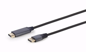 Gembird DisplayPort į HDMI laidas 1.8m