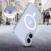 Tech-Protect FlexAir Magnetinis dėklas telefonui iPhone 17 - Skaidrus