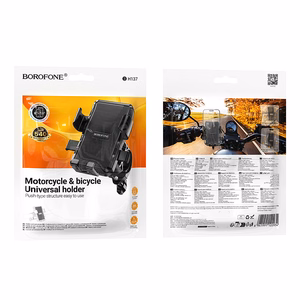 Borofone Dviračio/Motociklo laikiklis BH137 Knight juodas