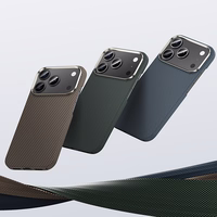 Benks Magnetic Armor Tint Kevlar 1000D (0070) iPhone 17 Pro Max žalias