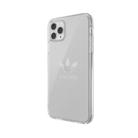 Adidas OR PC dėklas Didelis logotipas iPhone 11 Pro Max - permatomas